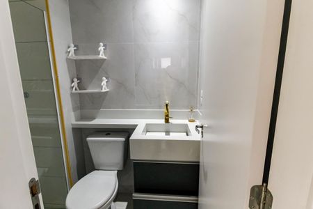 Apartamento para alugar com 66m², 2 quartos e 2 vagasBanheiro Social
