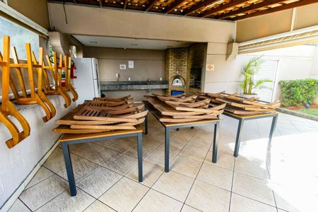 Apartamento para alugar com 66m², 2 quartos e 2 vagasÁrea comum - Churrasqueira