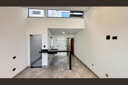 Sala/Cozinha de casa à venda com 3 quartos, 170m² em Utinga, Santo André