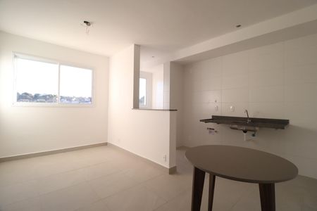 Sala de apartamento para alugar com 2 quartos, 52m² em Jaraguá, Uberlândia