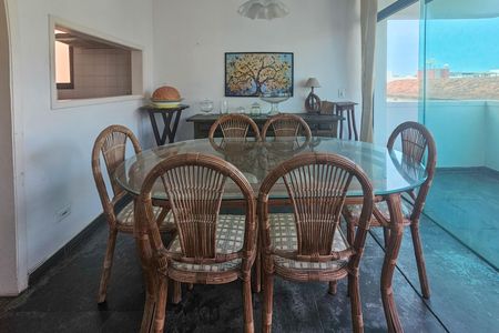 Sala de apartamento para alugar com 3 quartos, 210m² em Jardim Praiano, Guarujá
