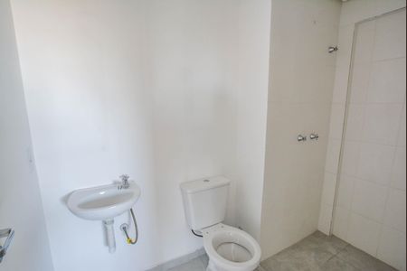 Banheiro de apartamento à venda com 1 quarto, 36m² em Jardim Jamaica, Santo André