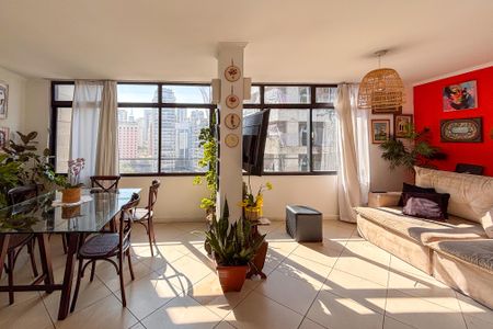 Sala de apartamento à venda com 2 quartos, 76m² em Jardim Paulista, São Paulo