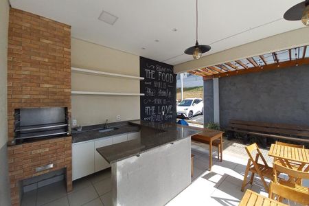 Área comum - Churrasqueira de apartamento para alugar com 2 quartos, 44m² em Jardim Yeda, Campinas
