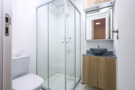 Studio para alugar com 34m², 1 quarto e sem vagaBanheiro