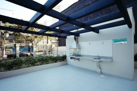 Studio para alugar com 34m², 1 quarto e sem vagaChurrasqueira