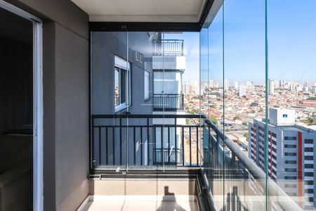 Varanda de kitnet/studio para alugar com 1 quarto, 34m² em Vila Nair, São Paulo