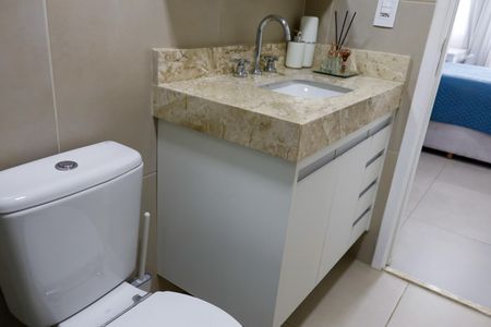 Studio à venda com 46m², 1 quarto e 1 vagaBanheiro