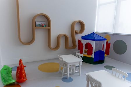 Studio à venda com 46m², 1 quarto e 1 vagaBrinquedoteca