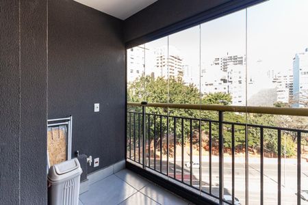 Varanda da Sala de apartamento para alugar com 1 quarto, 38m² em Campos Elíseos, São Paulo