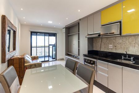 Sala de apartamento para alugar com 1 quarto, 38m² em Campos Elíseos, São Paulo