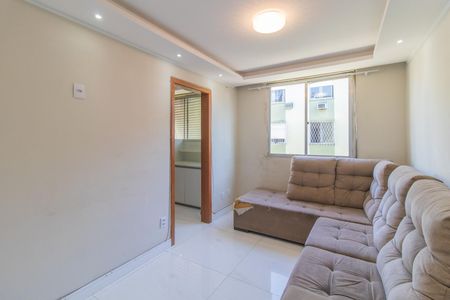 Sala de apartamento à venda com 1 quarto, 48m² em Vila Nova, Porto Alegre