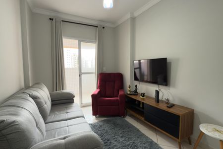 Sala de apartamento para alugar com 1 quarto, 45m² em Cidade Ocian, Praia Grande