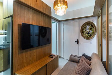 Sala de apartamento à venda com 1 quarto, 48m² em Vila Buarque, São Paulo