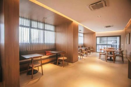 Studio para alugar com 25m², 1 quarto e sem vaga Studio para alugar com 25m², 1 quarto e sem vagaÁrea comum - Salão de festas