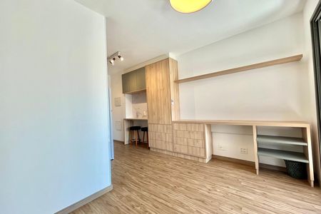 Studio para alugar com 25m², 1 quarto e sem vaga Studio para alugar com 25m², 1 quarto e sem vagaSala/Quarto