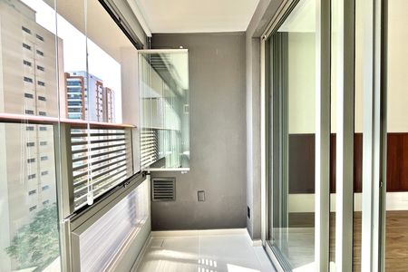 Varanda de kitnet/studio para alugar com 1 quarto, 25m² em Vila Clementino, São Paulo