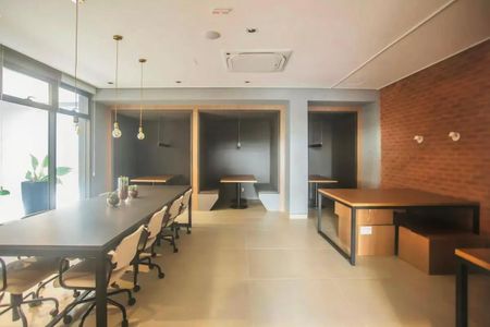 Área comum de kitnet/studio para alugar com 1 quarto, 25m² em Vila Clementino, São Paulo