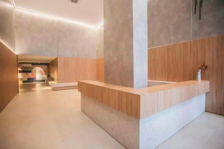 Studio para alugar com 25m², 1 quarto e sem vaga Studio para alugar com 25m², 1 quarto e sem vagaHall de entrada