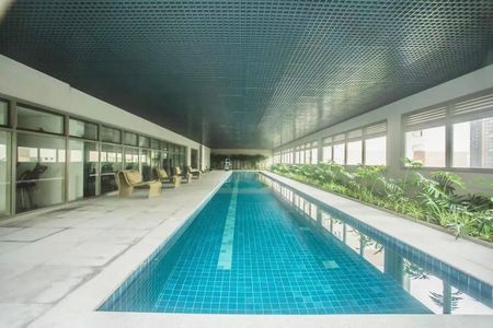Studio para alugar com 25m², 1 quarto e sem vaga Studio para alugar com 25m², 1 quarto e sem vagaÁrea comum - Piscina
