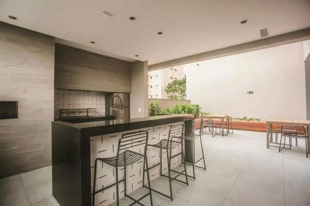 Studio para alugar com 25m², 1 quarto e sem vaga Studio para alugar com 25m², 1 quarto e sem vagaÁrea comum - Churrasqueira