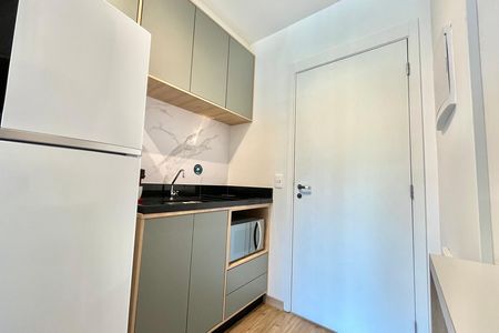 Studio para alugar com 25m², 1 quarto e sem vaga Studio para alugar com 25m², 1 quarto e sem vagaCozinha