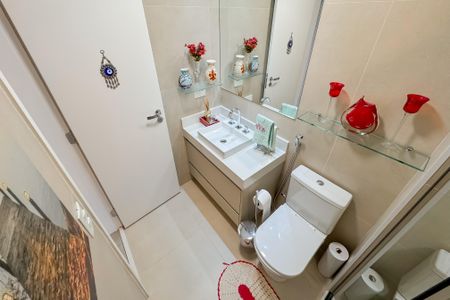 Apartamento à venda com 91m², 2 quartos e 1 vagaBanheiro Social