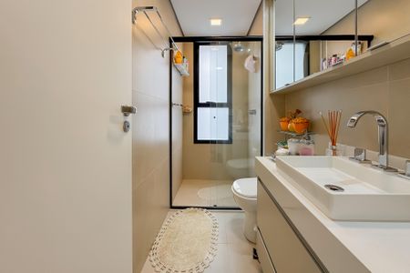 Apartamento à venda com 91m², 2 quartos e 1 vagaBanheiro da Suíte