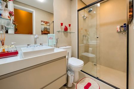 Apartamento à venda com 91m², 2 quartos e 1 vagaBanheiro Social