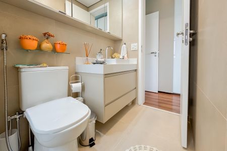 Apartamento à venda com 91m², 2 quartos e 1 vagaBanheiro da Suíte