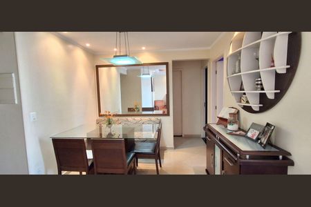 Sala de Jantar de apartamento à venda com 3 quartos, 69m² em Barcelona, São Caetano do Sul