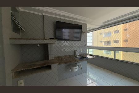 Varanda gourmet de apartamento para alugar com 3 quartos, 70m² em Vila Tupi, Praia Grande