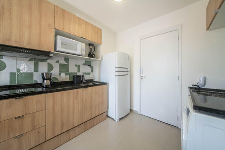 Apartamento para alugar com 27m², 1 quarto e sem vagaCozinha - Lavanderia Integrada