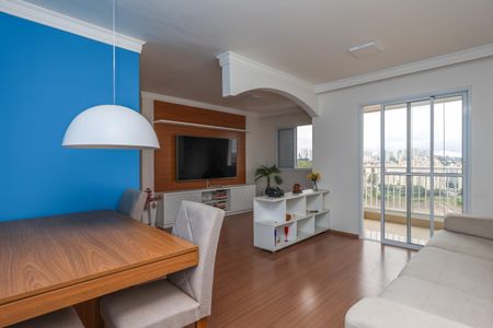 Sala de apartamento para alugar com 2 quartos, 60m² em Jardim Bom Tempo, Taboão da Serra