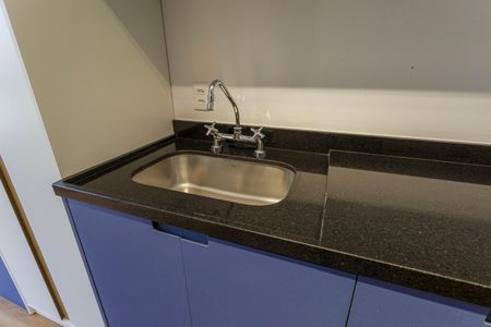 Studio à venda com 20m², 1 quarto e sem vagaCozinha