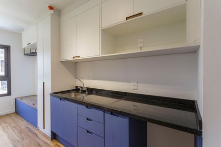 Studio à venda com 20m², 1 quarto e sem vagaCozinha