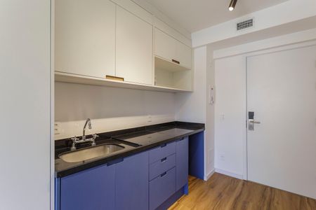 Studio à venda com 20m², 1 quarto e sem vagaCozinha