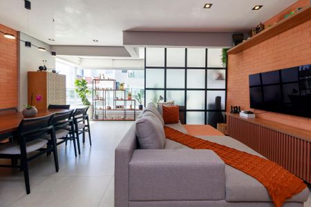 Apartamento à venda com 142m², 2 quartos e 2 vagas Apartamento à venda com 142m², 2 quartos e 2 vagasSala