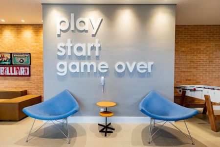 Apartamento à venda com 142m², 2 quartos e 2 vagas Apartamento à venda com 142m², 2 quartos e 2 vagasEspaço de Jogos