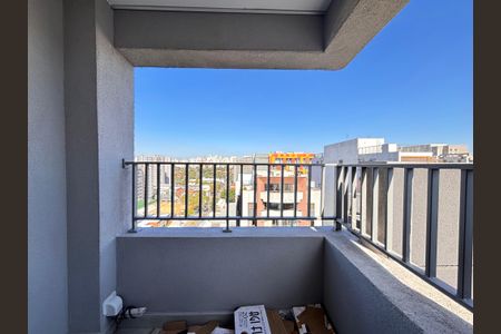 Varanda de kitnet/studio à venda com 1 quarto, 29m² em Indianópolis, São Paulo