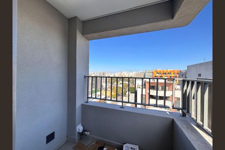 Varanda de kitnet/studio à venda com 1 quarto, 29m² em Indianópolis, São Paulo