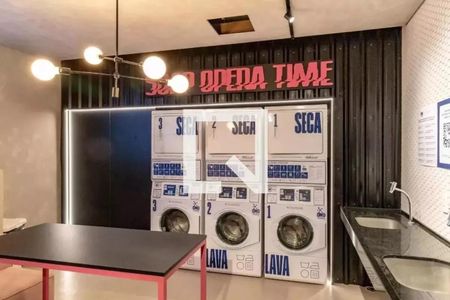 Lavanderia de kitnet/studio para alugar com 1 quarto, 30m² em Indianópolis, São Paulo