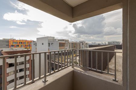 Sacada de kitnet/studio para alugar com 1 quarto, 30m² em Indianópolis, São Paulo