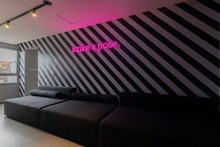 Área comum de kitnet/studio para alugar com 1 quarto, 30m² em Indianópolis, São Paulo