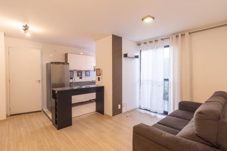 Sala de apartamento para alugar com 2 quartos, 49m² em Vargem Grande, Pinhais