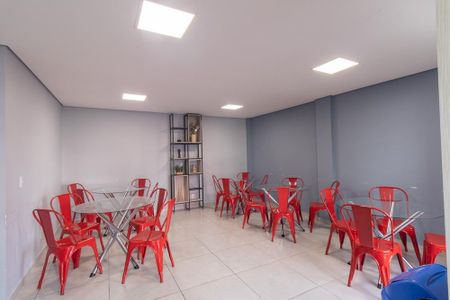 Apartamento para alugar com 49m², 2 quartos e 1 vagaÁrea comum - Salão de festas