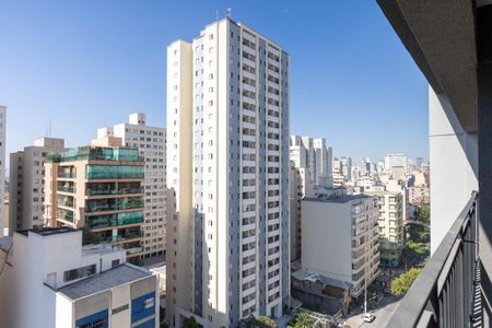 Studio para alugar com 24m², 1 quarto e sem vagaVaranda