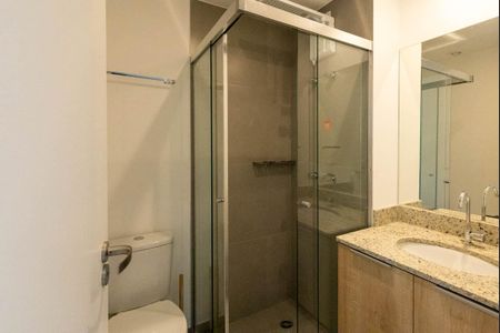 Studio para alugar com 24m², 1 quarto e sem vagaBanheiro