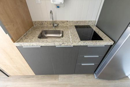 Studio para alugar com 24m², 1 quarto e sem vagaCozinha