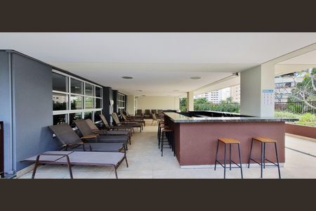 Área comum - Churrasqueira de apartamento para alugar com 1 quarto, 35m² em Real Parque, São Paulo